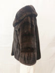 Dark Brown Mink Jacket