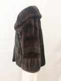 Dark Brown Mink Jacket