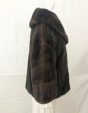 Dark Brown Mink Jacket