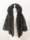 Dark Brown Mink Jacket