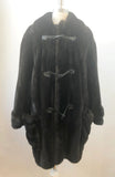 Dark Brown Mink Coat Size L