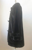 Dark Brown Mink Coat Size L