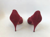 Christian Louboutin Suede Mary Jane Pump Size 39.5 It (9.5 Us)
