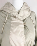 S Max Mara Quilted Reversible Coat With 2 Belts/Cuffs Size 10