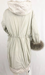 S Max Mara Quilted Reversible Coat With 2 Belts/Cuffs Size 10