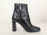 Saint Laurent Leather Bootie Size 35.5 It (5.5 Us)