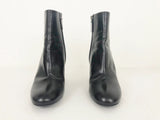 Saint Laurent Leather Bootie Size 35.5 It (5.5 Us)
