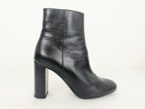Saint Laurent Leather Bootie Size 35.5 It (5.5 Us)