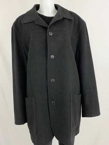 Men's Cashmere Coat Size XXL