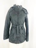 Burberry Quilted Jacket W/Hood Size Xs
