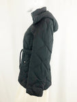 Burberry Quilted Jacket W/Hood Size Xs