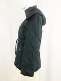 Burberry Quilted Jacket W/Hood Size Xs