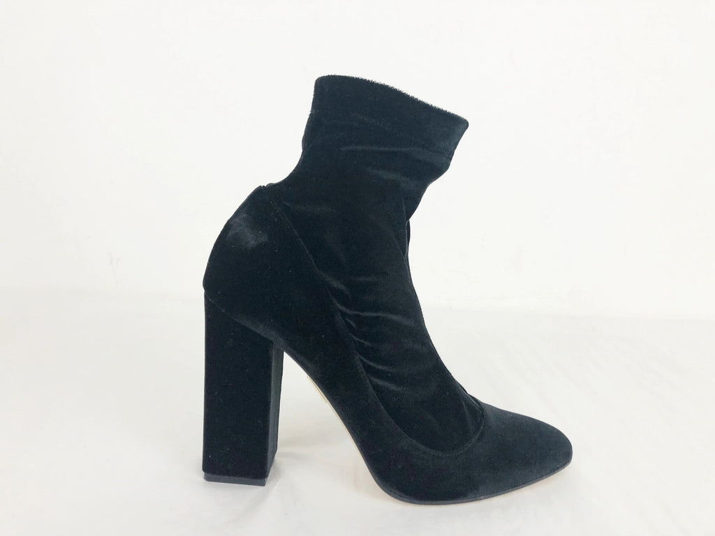 Velvet hotsell sock boots