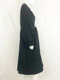 Loro Piana Belted Cashmere Coat With Mink Liner Size L