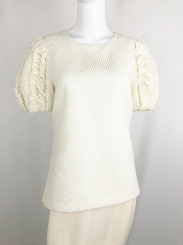 Charlotte Brody Puff Sleeve Sweater Size S