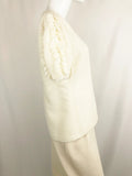 Charlotte Brody Puff Sleeve Sweater Size S