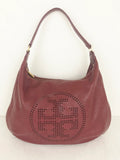 Red Leather Shoulder Bag