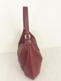 Red Leather Shoulder Bag