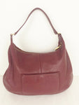 Red Leather Shoulder Bag