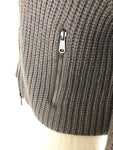 Cashmere Sweater W/ Monili Collar Size Xs
