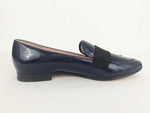 Blue Patent Leather Loafer Size 6
