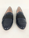Blue Patent Leather Loafer Size 6