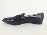 Blue Patent Leather Loafer Size 6