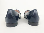 Blue Patent Leather Loafer Size 6