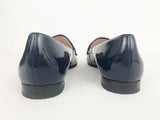 Blue Patent Leather Loafer Size 6