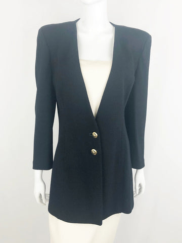 Black Knit Jacket Size 10