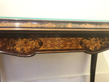 Antique Inlay Console Table 38L X33H X16D