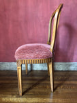 Wood Dining Chair (Six Available Sold In Pairs) Size 36"X18"Dx19."W