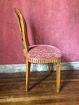 Wood Dining Chair (Six Available Sold In Pairs) Size 36"X18"Dx19."W