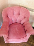Upholstered Accent Chair Size 34"Hx34"Wx29"D