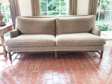 Chenille Wood Frame Sofa Size 84"L X 36"H X 37" D