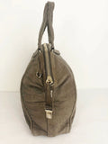 Max Mara Grey Leather Handle Bag