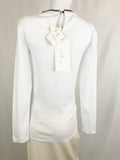 NEW Top W/ Monili Accent Size L