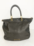 Marc By Marc Jacobs Gray Leather Satchel W/Strap