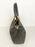 Marc By Marc Jacobs Gray Leather Satchel W/Strap
