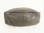 Marc By Marc Jacobs Gray Leather Satchel W/Strap