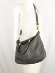 Marc By Marc Jacobs Gray Leather Satchel W/Strap