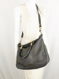 Marc By Marc Jacobs Gray Leather Satchel W/Strap