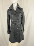 Burberry Leather Belted Coat Size 4