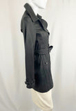 Burberry Leather Belted Coat Size 4