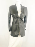 Akris Leather Jacket Size 4