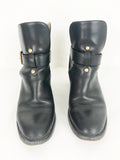 Chloe Leather Buckle Boots Size 7