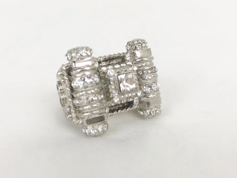 Chanel 2015 Strass Cc Ring Size 6.5