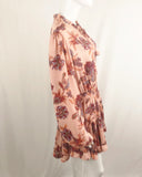 Misa Floral Mini Dress Size L