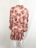 Misa Floral Mini Dress Size L
