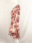Misa Floral Mini Dress Size L